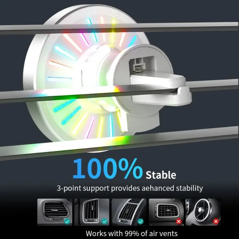 Magnetic Car Phone Mount Charger